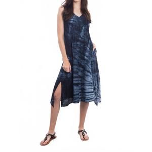 NEW LUNA LUZ women's san marco sundress in navy